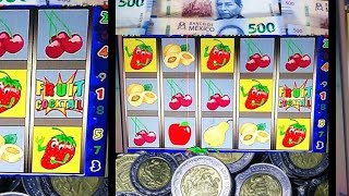De esta manera  podrás ganar miles de pesos en máquinita tragamonedas  fruit cocktail thumbnail