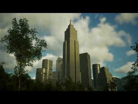 Brushify - City Mountains Level Design UE5