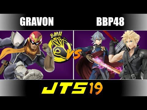 JTS 19 BMU|Gravon (Captain Falcon) vs OER|BBP48 (Corrin, Cloud) Winners Round 1