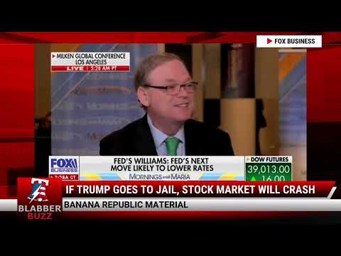 Watch:  If Trump Goes To Jail, Stock Market Will Crash