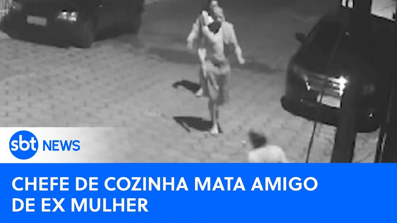 Chef mata amigo da ex-companheira a facadas | #SBTNewsnaTV (14/11/24)