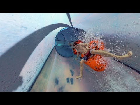 Aquafun Soest - Reifenrutsche Doppel vorne 3. Person