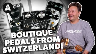 Video thumbnail for Introducing Greuter Audio! - Gorgeous Boutique Pedals, Handmade in Switzerland! by Andertons Music Co