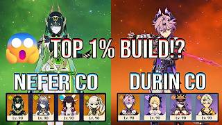 🔥 TOP 1% Nefer FEELS ILLEGAL 🔥 100% Crit Rate & Durin DESTROY Abyss 12 | Genshin Impact