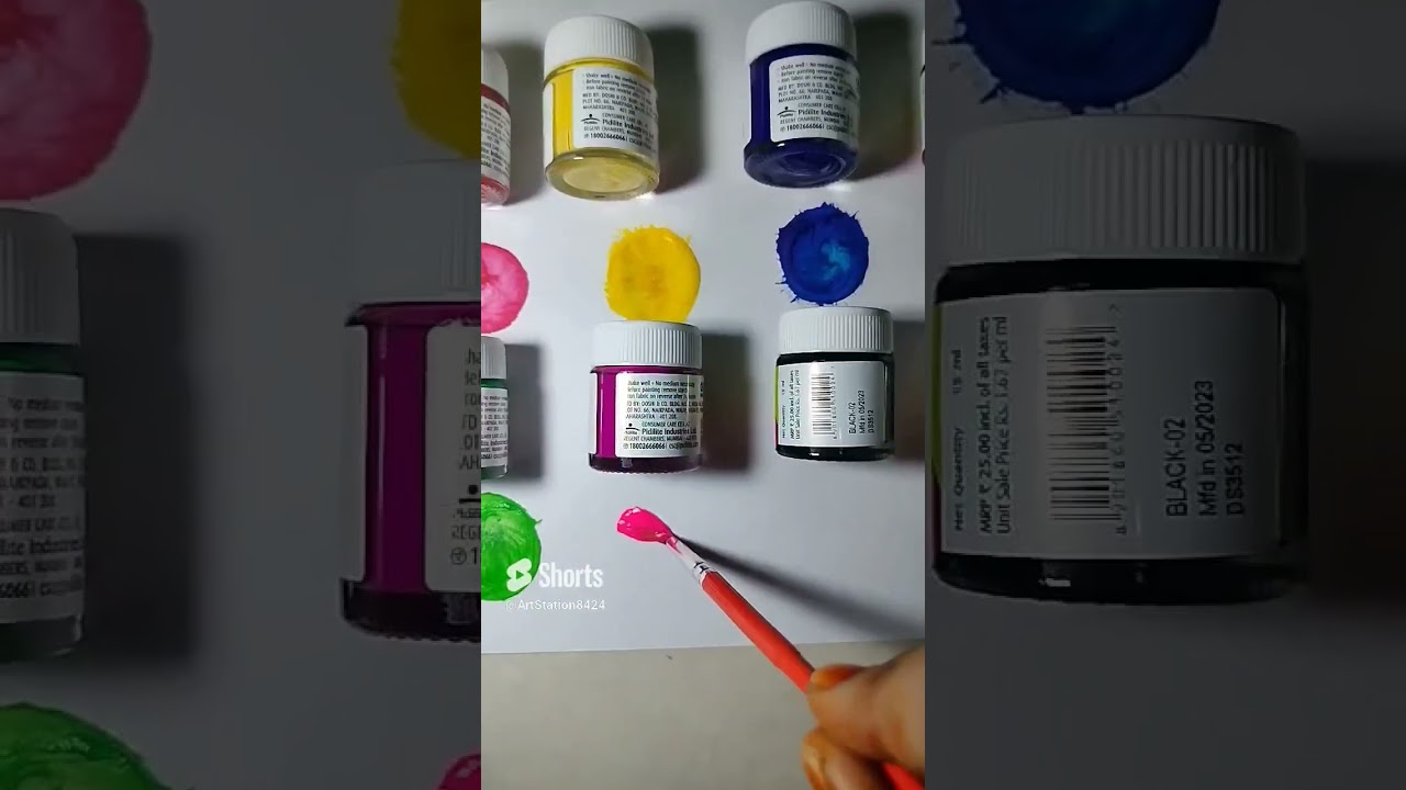 color Mixing l which color is your favourite?#colors #colormixing #artstation #stellajang #art