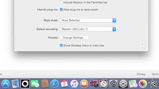 How to enable inspect element on safari ( Mac OS X )