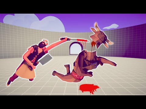 THE BUTCHER vs EVERY MELEE UNITS - Totally Accurate Battle Simulator | TABS