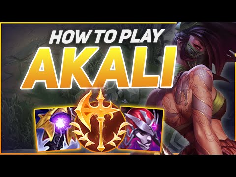 HOW TO PLAY AKALI SEASON 12 | BEST Build & Runes | Season 12 Akali guide | League of Legends