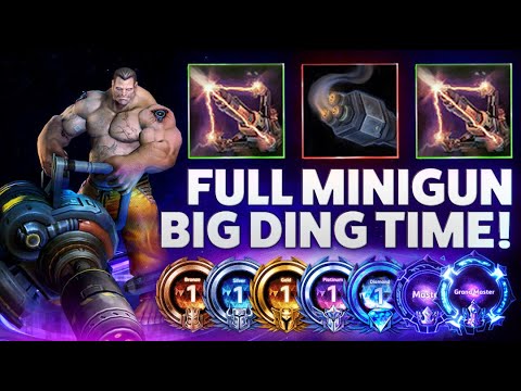 Tychus Drill - FULL MINIGUN BIG DING TIME! - Bronze 2 Grandmaster S1 2022