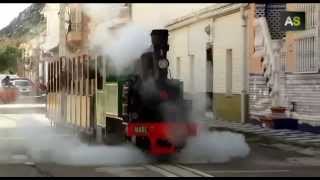 preview picture of video 'AS The steam train that connected Málaga and Granada goes back as a tourist attraction'