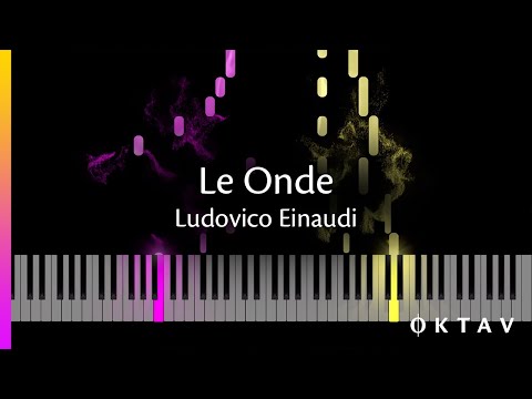 Ludovico Einaudi - Le Onde (Piano Tutorial)
