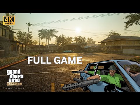 GTA San Andreas Definitive Edition All Missions Walkthrough (4K 60FPS)
