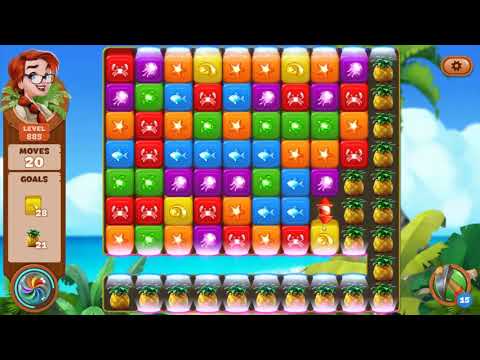 Lost Island Blast Adventure Level 885 NO BOOSTERS - A S GAMING