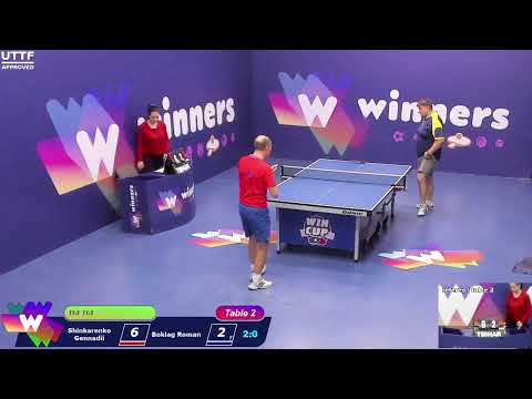 WINners CUP table 2  12.12  Shinkarenko Gennadii - Boklag Roman  16:30
