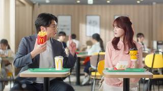 さや香 新山、＝LOVE 髙松瞳に“見せ算”披露　髙松は思わず「はぁ？」　マクドナルド新CM『サンキューペアな二人』編