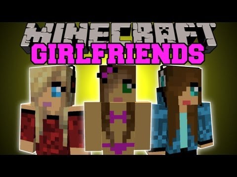 Minecraft: GIRLFRIENDS! (GIRL FIGHTS, BIKINIS, DANCING) Girlfriends Mod Showcase