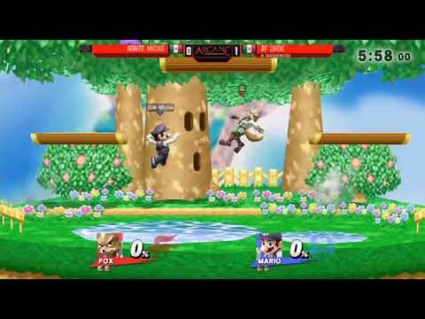 Arcane 2018: QROG (Fox) vs MICHO (Ness/Mario) - Top 48