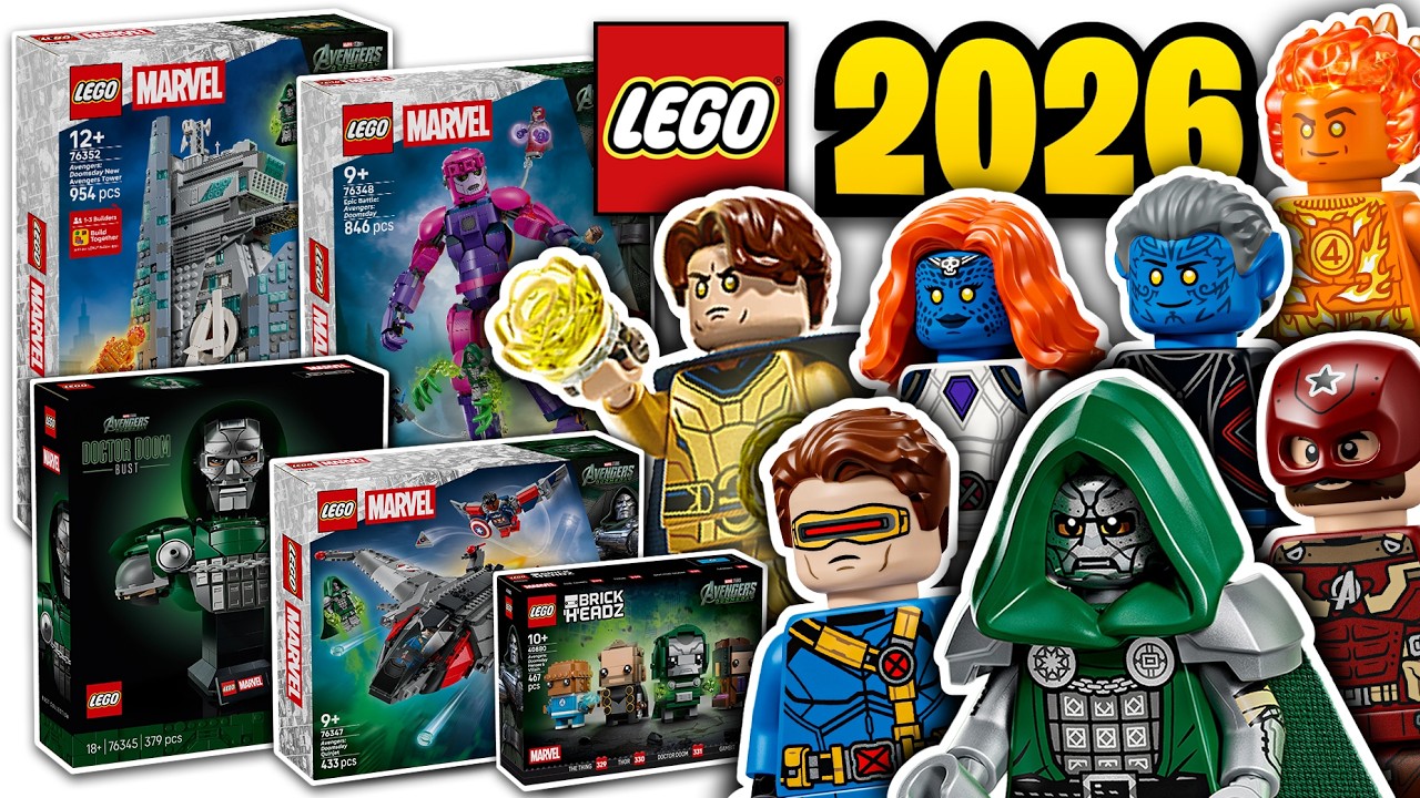 LEGO Marvel Avengers Doomsday Sets OFFICIALLY Revealed