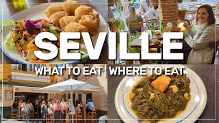 🍽️ the TOP foods you must try in SEVILLE and where to eat them 🇪🇸 #122