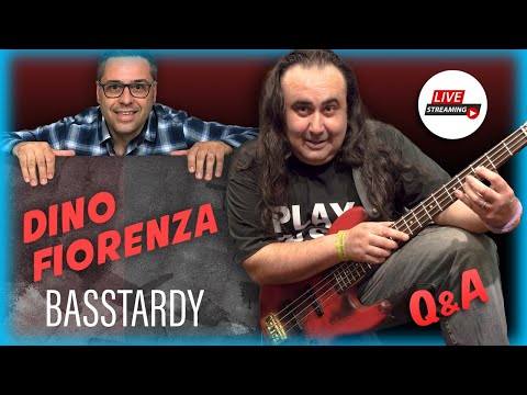 Dino Fiorenza - #BassOnLine​ Live! - Presentazione del nuovo disco: BASSTARDY - metal bass tapping