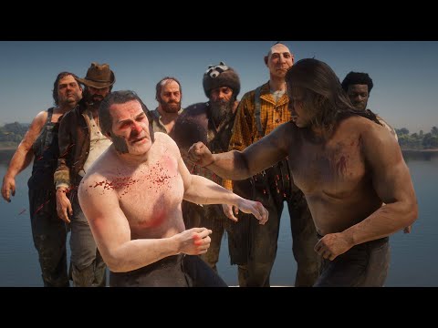 Heavyweight NPCs Free For All Battle #2 | Red Dead Redemption 2 Mods