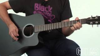 Video thumbnail for Martin Performing Artist Series DCPA5 Black and OMCPA5 Black Acoustic-Electric Guitars by Guitar World