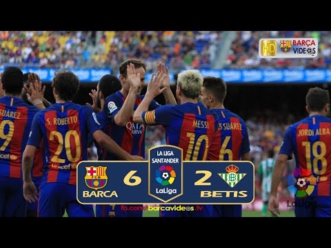 Barca 6-2 Betis (Liga 2016-17)