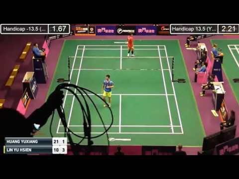 2016 Macau Open QF MS HUANG Yuxiang vs LIN Yu Hsien F G1 2 4
