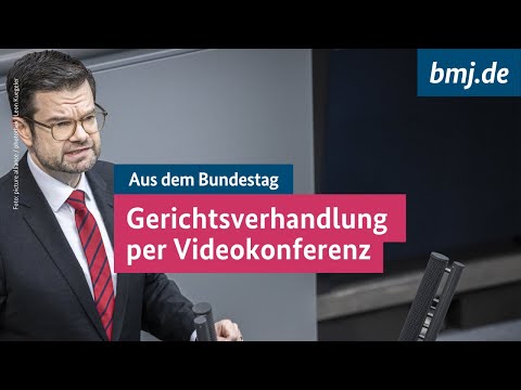 Gerichtsverhandlung per Videokonferenz