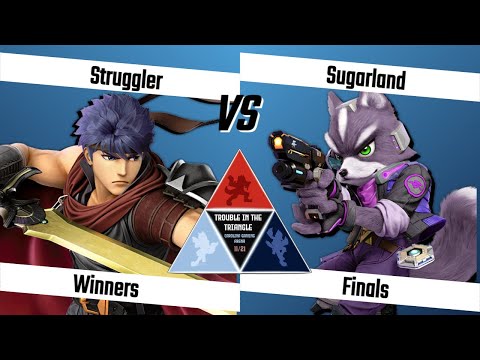 Trouble iN the Triangle (TNT) Winners Finals - Struggler (Ike) vs Sugarland (Fox) SSBU Tournament