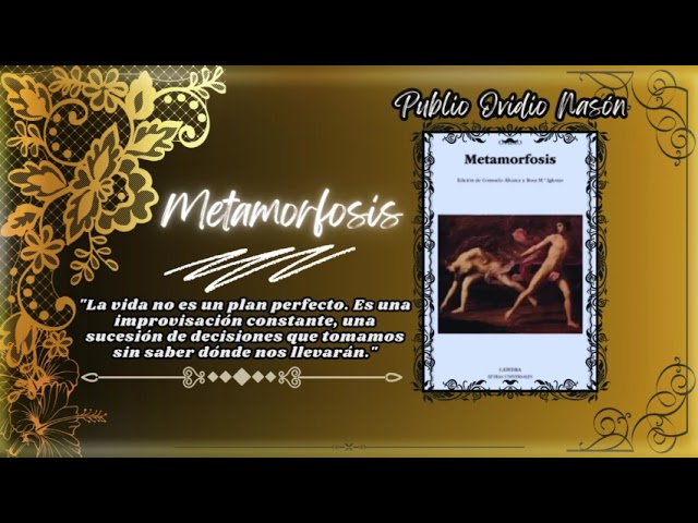 Vídeo relacionado con Metamorfosis. Vol. II, Libros VI-X: 3 (Alma Mater)