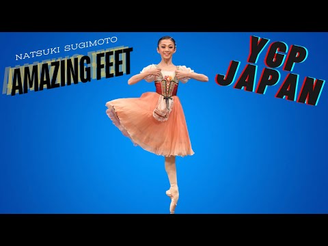 INCREDIBLE FEET!!!  Natsuki Sugimoto バレエ William Tell at YAGP 2025 Season, YGP JAPAN Semifinal
