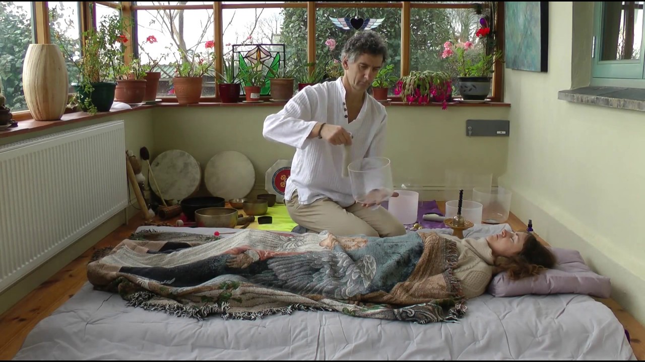 Sound Healing With Crystal Singing Bowls