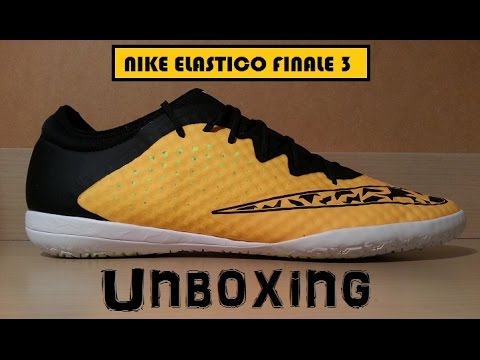 Nike Elastico Finale 3 IC Unboxing New Laser Orange