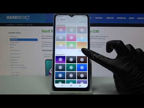 How to Set Up Colorful Keyboard in Motorola Moto G30 - Change Keyboard Theme