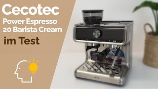 Cecotec Power Espresso 20 Barista Cream Siebträger im Test