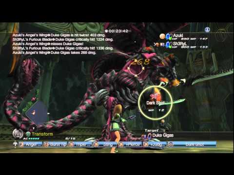 WKC 2 Vellgander Tower - Section 2 GR 22 - Duke Gigas Boss Fight White Knight Chronicles II