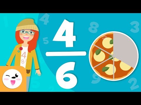 Las fracciones para niños - Matemáticas para niños