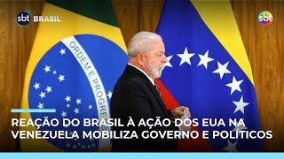 Lula condena ação dos EUA na Venezuela e fala em violação do direito internacional | #SBTBrasil
