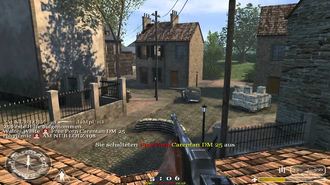 michel @ Call of Duty 1 -- Carentan Deathmatch - YouTube