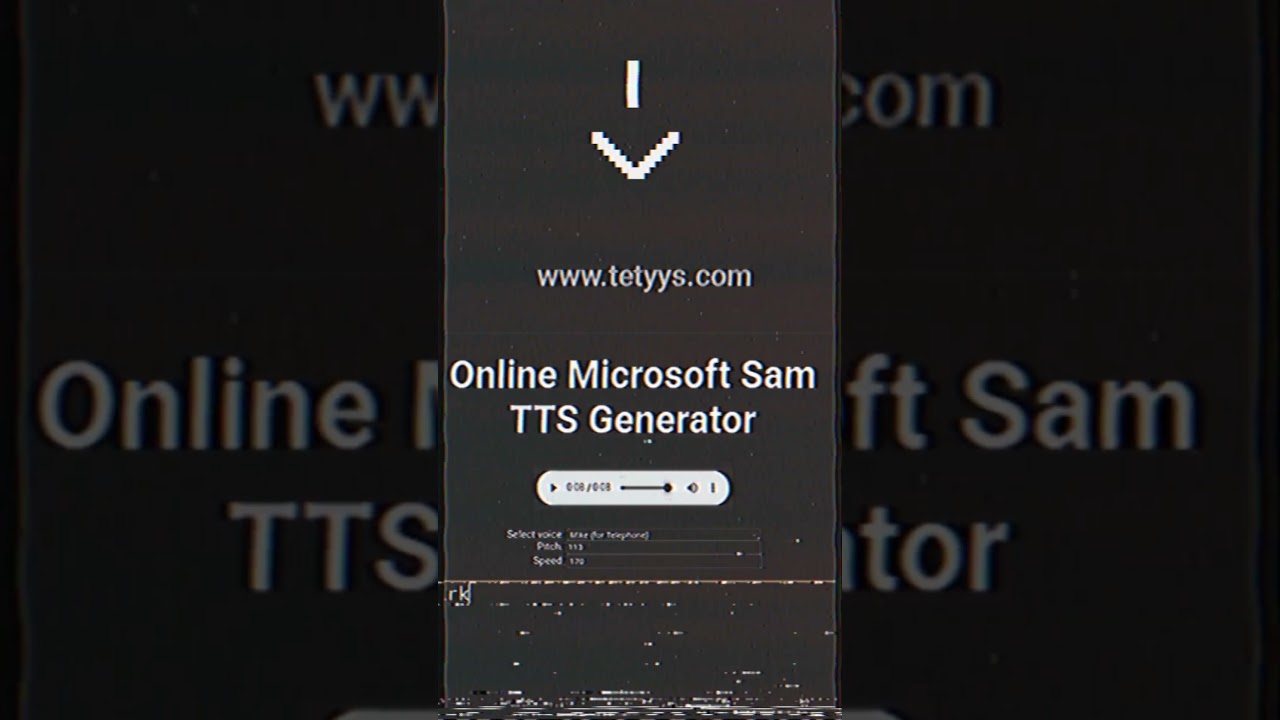Analog Horror Voice tutorial (mobile site)