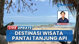 Momentum Libur Natal, Pantai Tanjung Api Kalimantan Barat Ramai Pengungjung, Ada Konservasi Penyu
