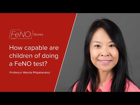 How capable are children of doing a FeNO test?
