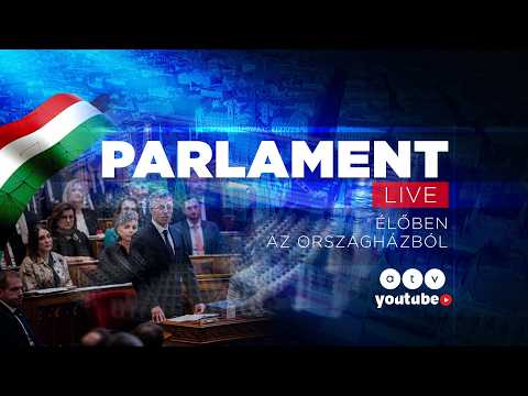 🔴 Kezdődik a gyermekvédelmi csomag tárgyalása, fontos ügyekben szavaz az Országgyűlés | ATV Élő