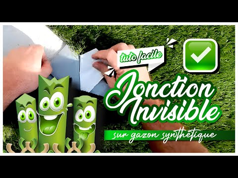 gazon synthétique pas cher La Seyne-sur-Mer — couverture vidéo/tutoriel jonction invisible