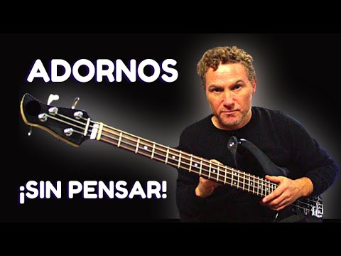 💡ADORNAR LÍNEAS de BAJO ["SIN PENSAR"] - Ni acordes, ni modos, ni notas! - Armonía bajo eléctrico