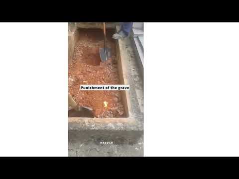 SubhanAllah, prilikom otkopavanja mezarja u njemu se nalazi ogromna vatra