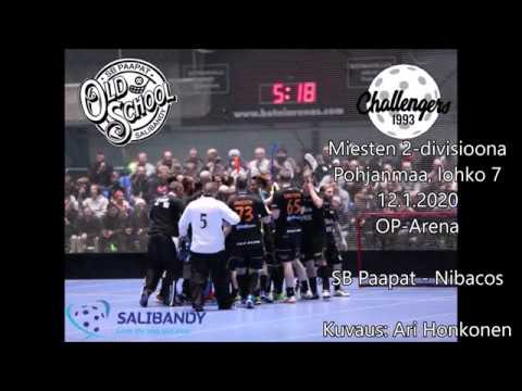 Salibandy II-divisioona | SB Paapat - Nibacos 12.1.2020