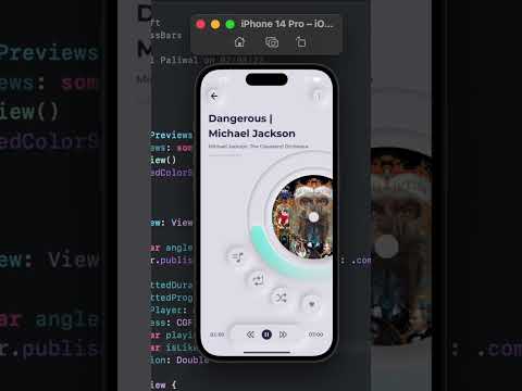 Diving into the world of design and music with SwiftUI! 🎵🎨 #iosui #swiftui #short