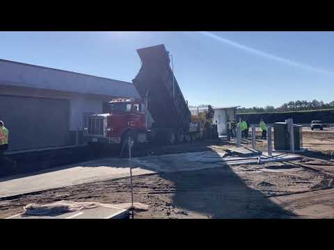 Duval Asphalt Paving Time Lapse - SJSO Training Center